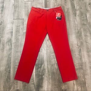 New Mens PUMA red golf pants 34/30